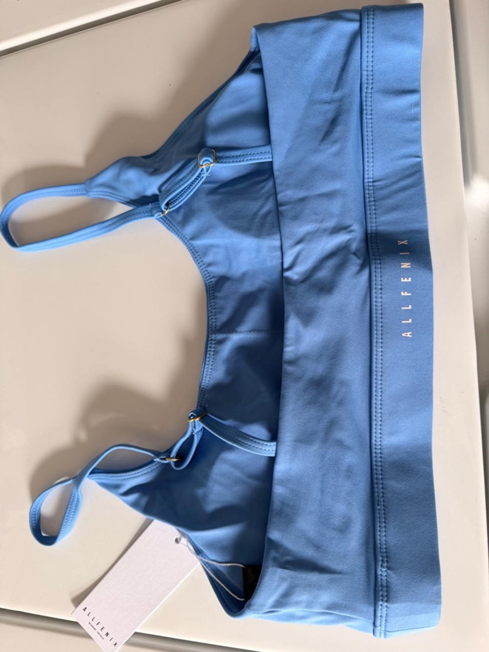 Light Blue Sports Bra